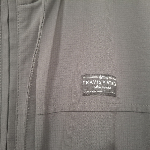 Travis Marhew Men's Dark Gray Zip-Up Hoodie Size S - Picture 5 of 6
